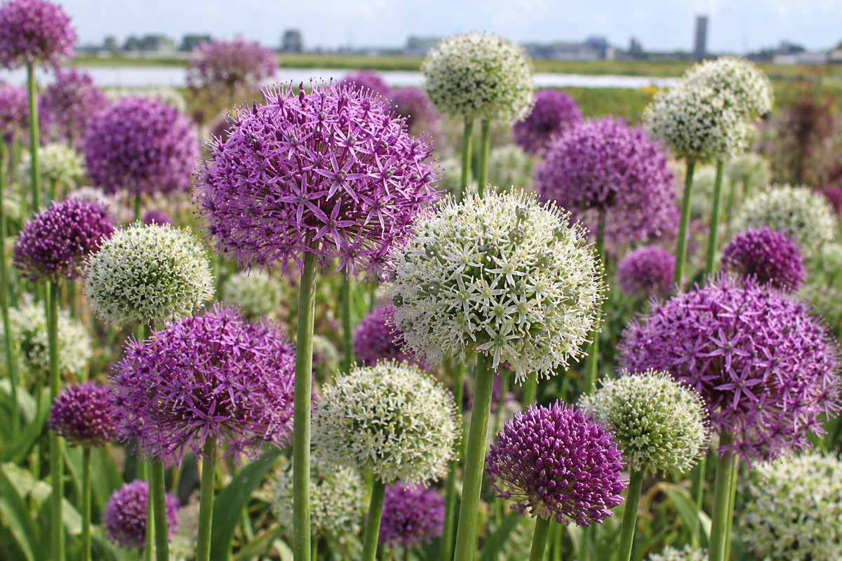 Allium Paars & Wit Mengsel